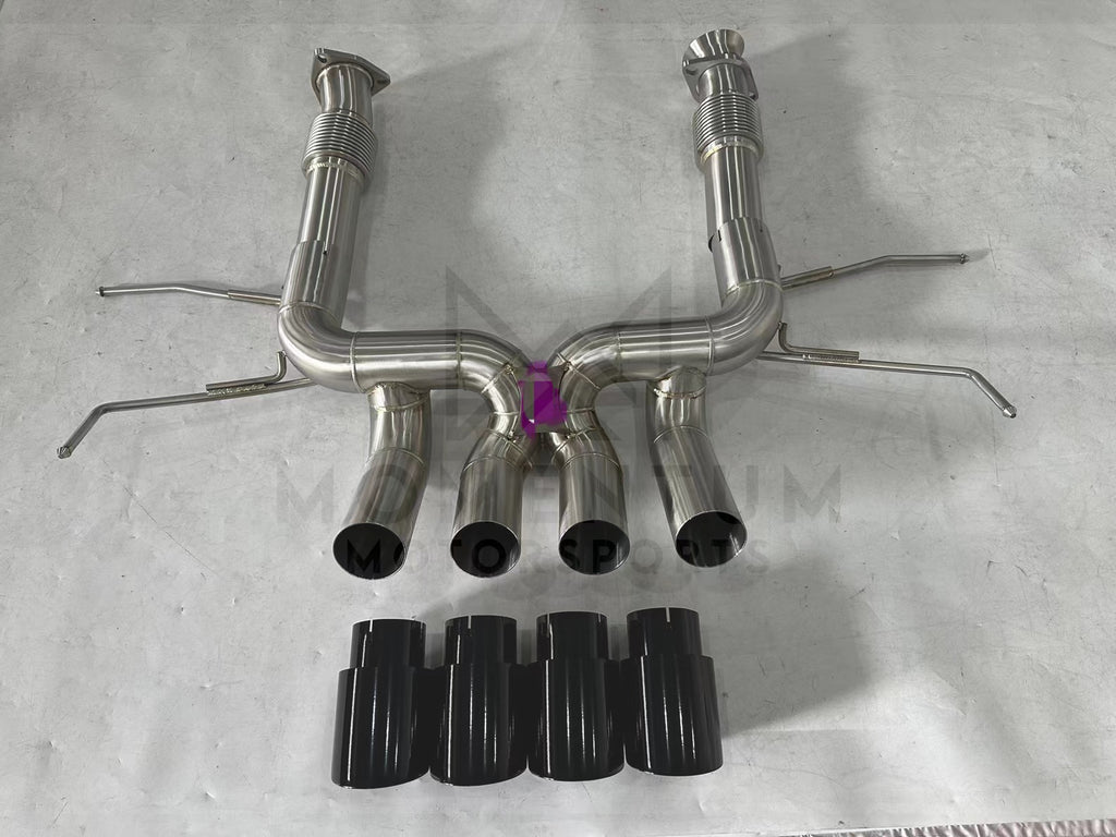 Corvette C8 Z06 Titanium / Stainless Steel Exhaust System - view 2