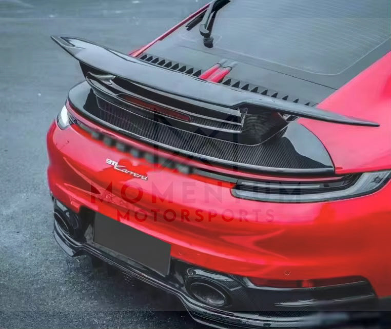 Carbon Fiber Rear Wing – Porsche 911 (992) Carrera - view 1