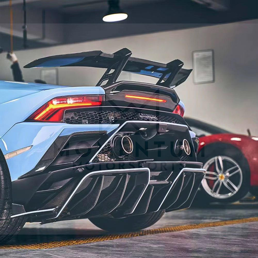 Carbon Fiber Rear Wing â€“ Lamborghini Huracán EVO - view 3