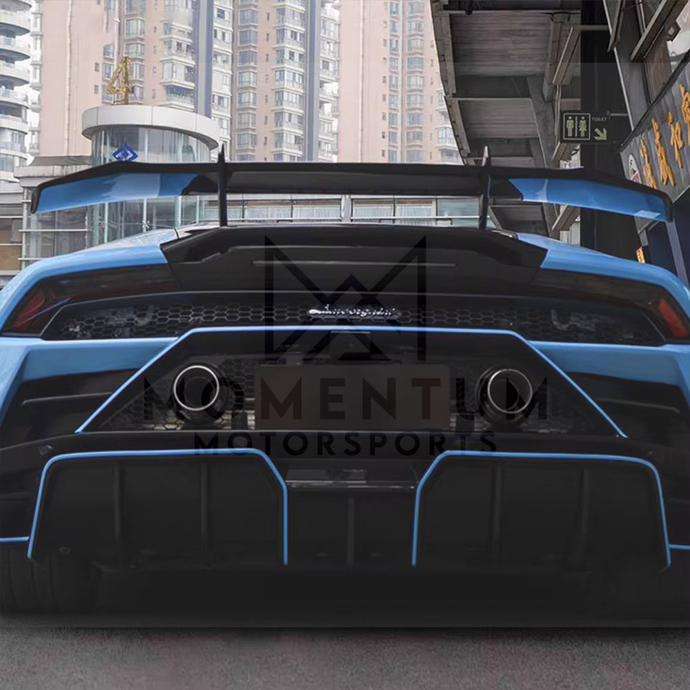 Carbon Fiber Rear Wing â€“ Lamborghini Huracán EVO - view 1