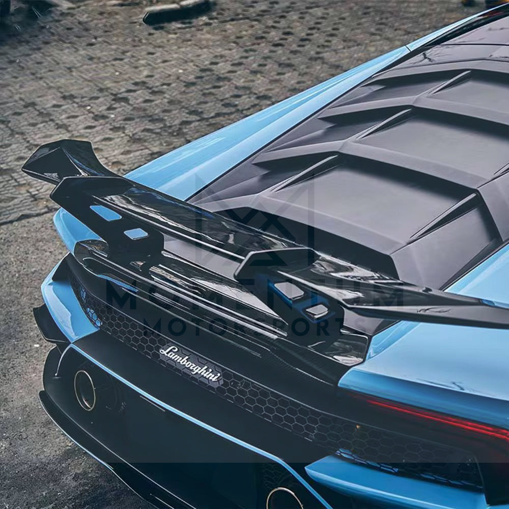 Carbon Fiber Rear Wing â€“ Lamborghini Huracán EVO - view 4