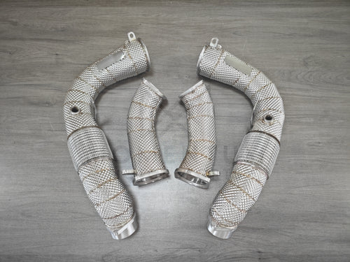 BMW X5M / X6M S68 High-Performance Downpipes