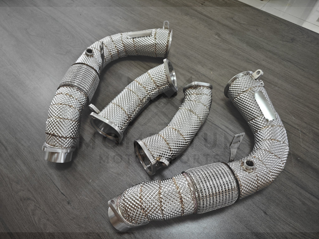 BMW X5M / X6M S68 High-Performance Downpipes - view 2