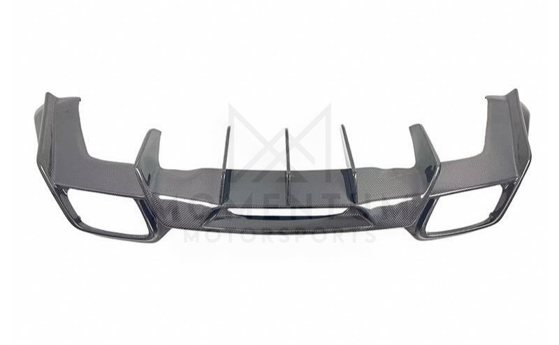 Mercedes AMG GT / GTS Dry Carbon Fiber Rear Diffuser - view 1