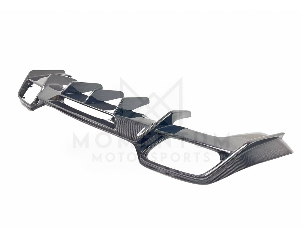 Mercedes AMG GT / GTS Dry Carbon Fiber Rear Diffuser - view 2