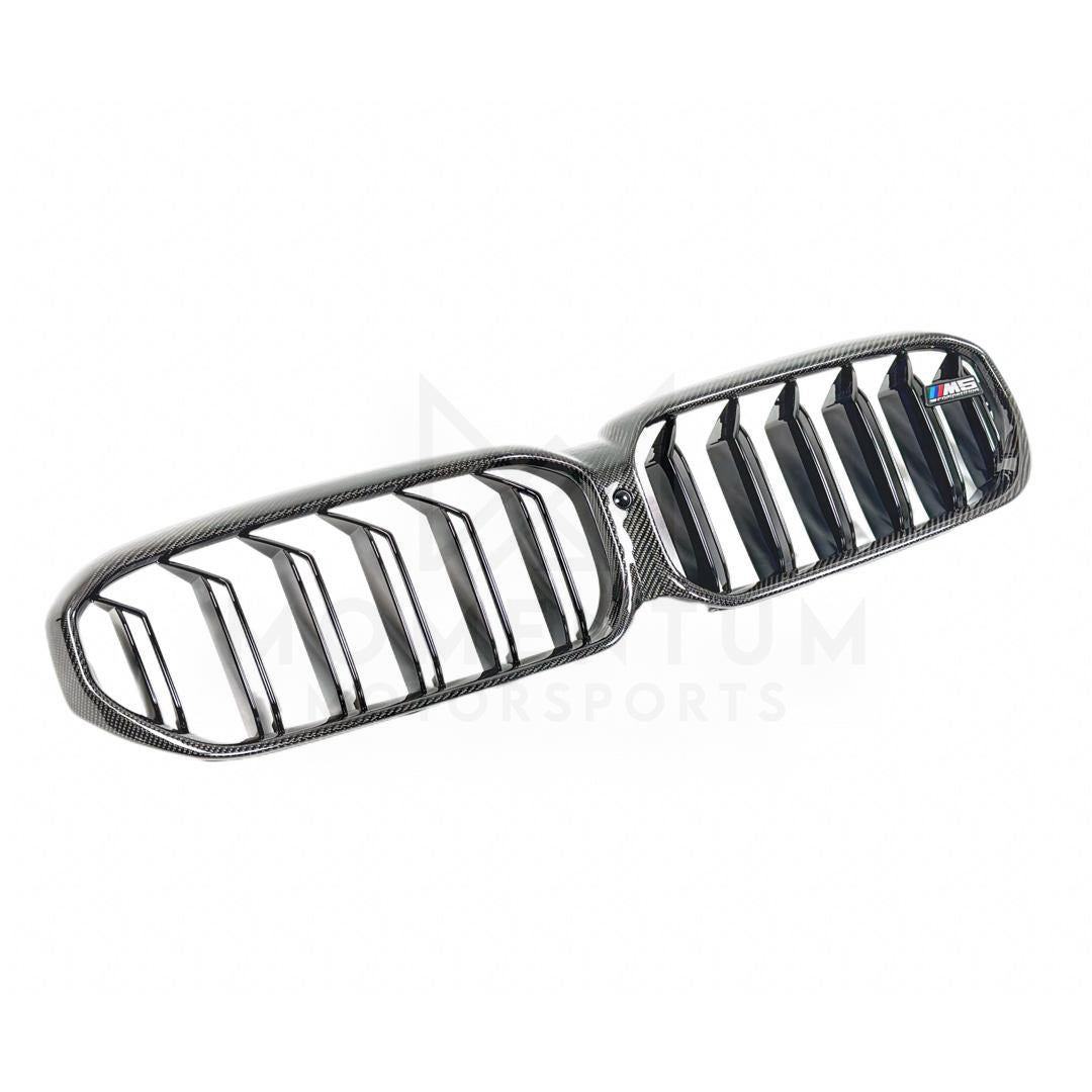 BMW F90 M5 LCI Carbon Fiber Front Grilles - view 2