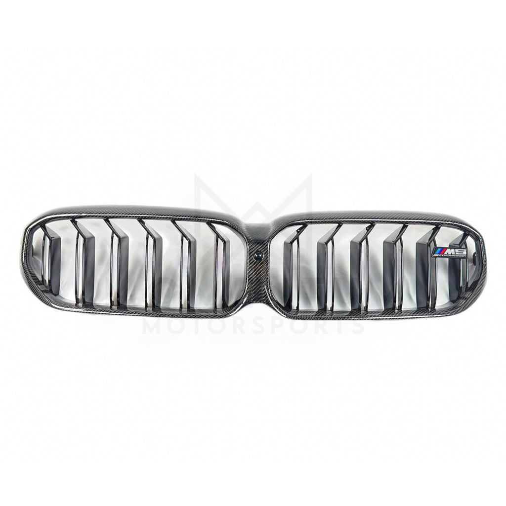 BMW F90 M5 LCI Carbon Fiber Front Grilles - view 1