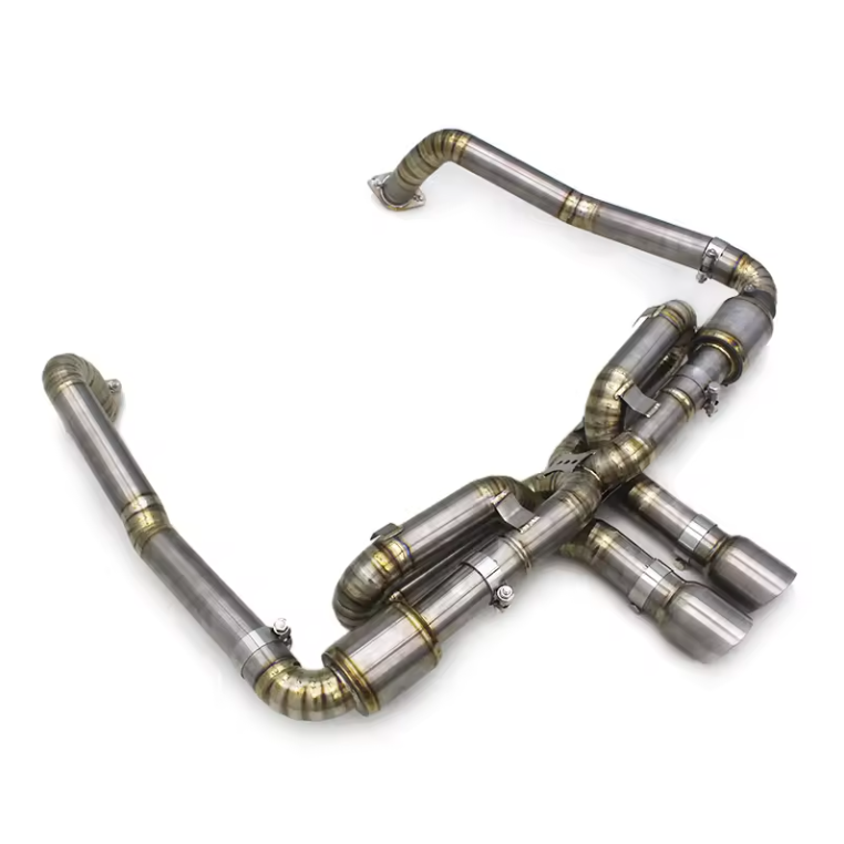 Porsche 718 Cayman Valved Titanium Exhaust System