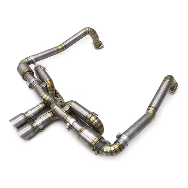 Porsche 718 Cayman Valved Titanium Exhaust System