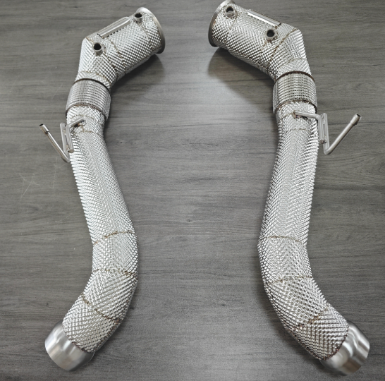 McLaren 650S / 600LT/ 570S / 540C / MP4-12C - High-Performance Race Downpipe - view 1