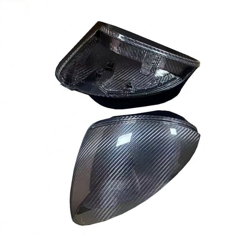 Porsche 718 Boxster/Cayman Carbon Fiber Front Mirror Caps