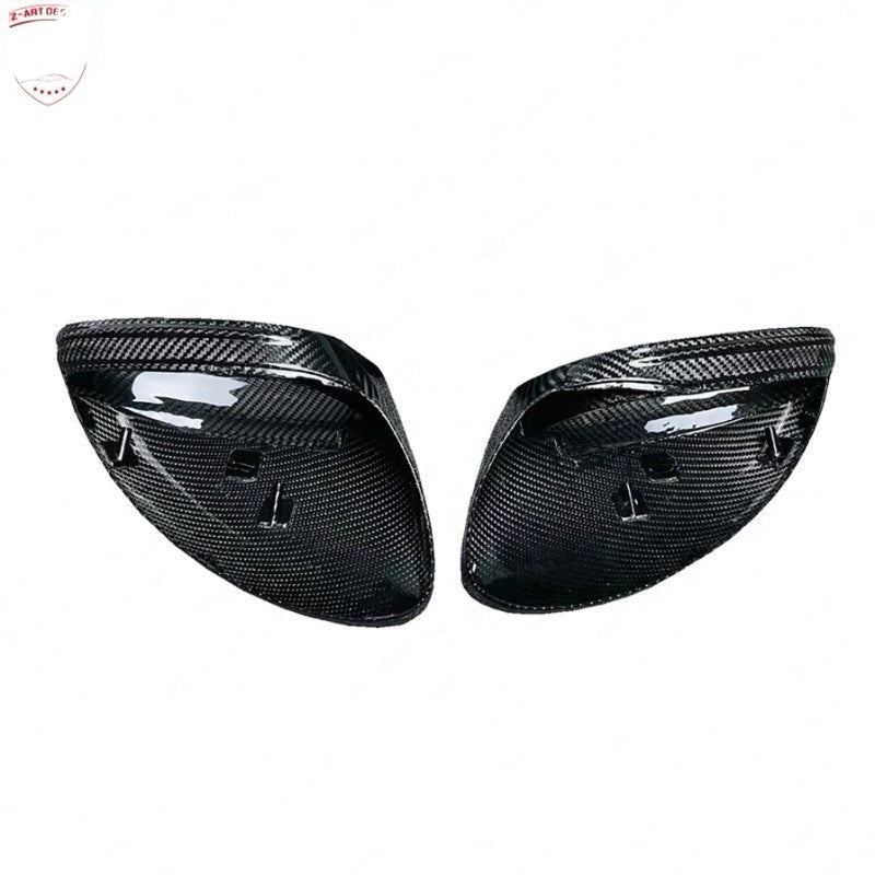 Porsche 718 Boxster/Cayman Carbon Fiber Front Mirror Caps