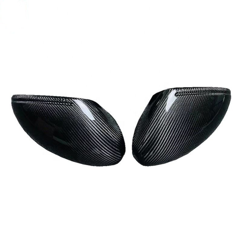 Porsche 718 Boxster/Cayman Carbon Fiber Front Mirror Caps